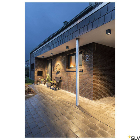 SLV plafon zewnętrzny LED Enola 11W 960lm 3000/4000K 38° antracytowy IP65 1003421