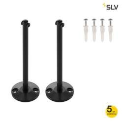 SLV uchwyt sufitowy Tenso 16cm czarny (2szt) 186340