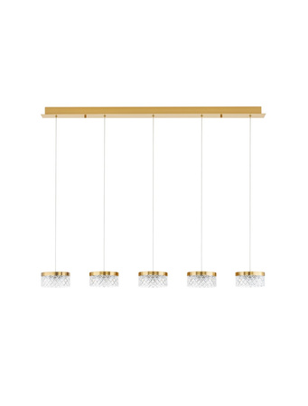 Luces Exclusivas lampa wisząca LED Mineros 32W 2040lm 3000K IP20 złota LE44583