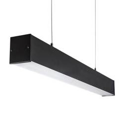 Kanlux lampa wisząca T8 Alin 4LED 62cm G13 czarna 27411