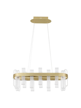 Luces Exclusivas lampa wisząca LED Baja 82W 3133lm 3000K IP20 złota LE43484