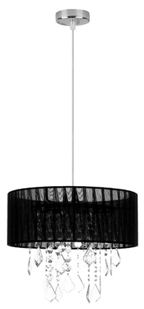 Candellux lampa wisząca Leda E27 czarna 31-84316