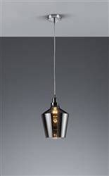 Trio lampa wisząca Calais E27 aluminiowa 304800142