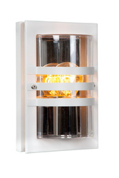 Lucide kinkiet zewnętrzny Privas 1xE27 IP44 biały 14826/01/31