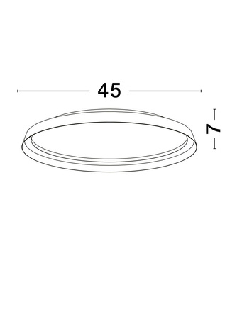 Luces Exclusivas lampa sufitowa LED Batallas ściemnialna Ø 45 cm 38W 2713lm 2700-4000K IP20 czarna LE44650