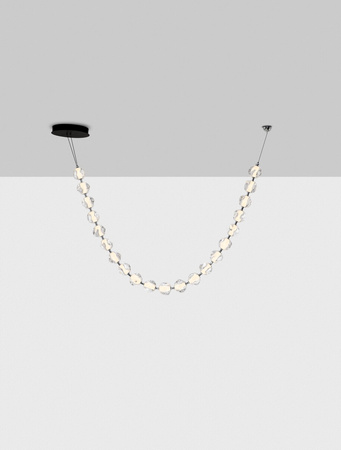 Luces Exclusivas lampa wisząca LED Chepen ściemnialna 91W 6659lm 3000K IP20 czarna LE44424