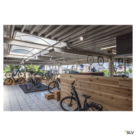 SLV lampa szynowa (reflektorek) LED Numinos XL 28W 3186lm 4000K 60° ściemnialna Phase biało/czarna 1004288