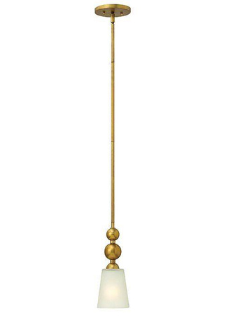 Elstead lampa wisząca Zelda E27 mosiężna HK-ZELDA-P-A-VS
