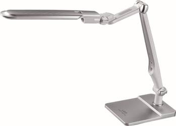 Kaja lampka biurkowa LED Mica 10W 600lm 3000/4200K srebrna K-BL1207 SREBRNY