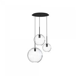 Nowodvorski lampa wisząca Sphere III 3xE27 czarna 7788