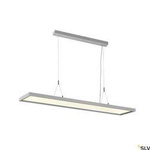 SLV lampa wisząca LED Worklight 57W 5000lm 4000K srebrna 1006345