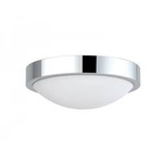 Azzardo plafon łazienkowy Colette 2xE27 chrom/biały Ø31cm IP65 AZ1311