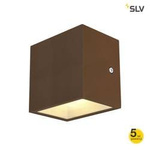 SLV kinkiet zewnętrzny LED Sitra Cube 10W 1120lm 3000K rdzawy IP44 1002034