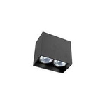 Nowodvorski plafon techniczny Gap 2xGU10 czarny 9384