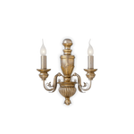 Ideal Lux kinkiet Firenze 2xE14 złoty 020846