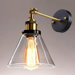 Lumina Deco kinkiet Nubi E27 mosiężny LDW 6801