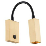 Argon kinkiet Rockstar G9 mosiężny 4743