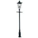 Elstead latarnia Wilmslow E27 czarna 330cm IP23 WSLP1-BLACK
