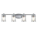 Quintiesse kinkiet łazienkowy Ashland Bay 4xE27 chrom IP44 QN-ASHLANDBAY4-PC-BATH