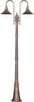 Kaja latarnia Boston 2xE27 czarno/złota 233cm IP44 K-8127 CZARNY/ZŁOTY
