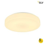 SLV plafon łazienkowy LED Lipsy 21W 2200/2400lm 3000/4000K biały IP44 1002077