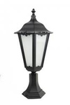 Su-ma lampa stojąca zewnętrzna Retro Maxi E27 czarna/patyna 65cm IP43 K 4011/1/BD