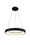 Azzardo lampa wisząca LED Santana 38 30W 1650lm 3000K czarno/biała AZ4999