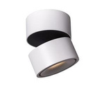 Mistic Lighting plafon LED Broken 9W 960lm 4000K 48° DIM (ściemnialny) czarno/biały MSTC-05411015