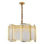 Step Into Design żyrandol / lampa wisząca Imperio 8xE14 złota MP0098 gold