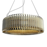 Step Into Design żyrandol / lampa wisząca Modular 12xE14 złota XC107 gold