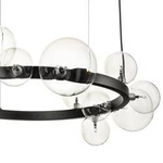 Step Into Design żyrandol / lampa wisząca Orion 15xG4 czarna XC111-850