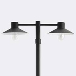 Norlys latarnia Lund 2xE27 czarna 230cm IP55 275BL
