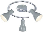 Candellux plafon (reflektorki) Julie 3xE14 szary 98-66633