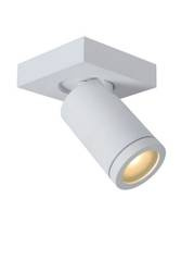 Lucide kinkiet łazienkowy (reflektorek) Taylor GU10 (załączono LED 5W 320lm 2200/3000K) biały IP44 09930/05/31