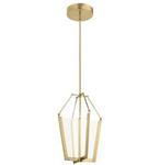 Quintiesse lampa wisząca LED Calters 49W 2088lm 3000K złota QN-CALTERS-P-M-CG