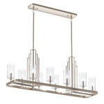Quintiesse lampa wisząca Kimrose 10xE14 nikiel QN-KIMROSE10-PN