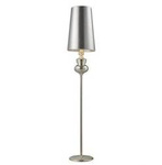 Azzardo lampa podłogowa Baroco E27 srebrna 173cm AZ0309