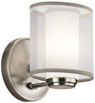 Elstead kinkiet Saldana G9 nikiel KL-SALDANA1