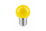 GTV żarówka LED E27 1W 50lm żółta LD-B45C01W-YW