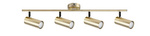 Candellux plafon (reflektorki) Colly 4xGU10 mosiężny 94-01740