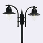 Norlys latarnia Como 2xE27 czarna 249cm IP54 372BL