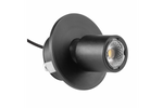 GTV lampka punktowa LED Point Mini 0,5W 40lm 4000K IP20 czarna LD-POM-20