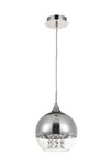 Maytoni lampa wisząca Fermi E27 Ø20cm nikiel P140-PL-110-1-N