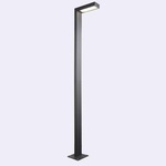 Norlys latarnia LED Asker 18W 962lm 3000K czarna 236cm IP65 1363BL