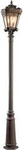 Elstead latarnia 3xE14 szaro/brązowa 295cm IP44 KL-TOURNAI-5XL