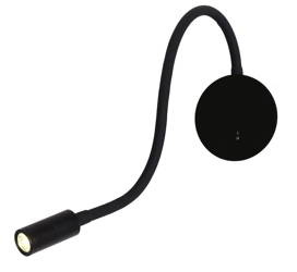 Light Prestige kinkiet LED Senise 3W 132lm 3000K czarny LP-2021/1W BK