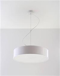 Sollux lampa wisząca Arena 45 E27 biała SL.0120