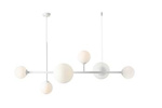 Aldex lampa wisząca Dione 6 2xE27 + 4xE14 biała 1092K