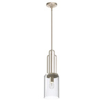 Quintiesse lampa wisząca Kimrose E27 nikiel QN-KIMROSE-MP-PN