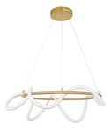 Luces Exclusivas lampa wisząca LED Dean 34W 2271lm 3000K złota LE41386